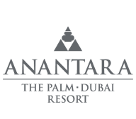 Anantara The Palm Dubai Resort grey logo png