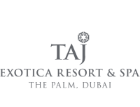 Taj Exotica Resort & Spa grey logo png