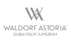 Waldorf Astoria Dubai Palm Jumeirah grey logo