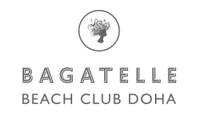 Bagatelle Beach Club Doha grey logo