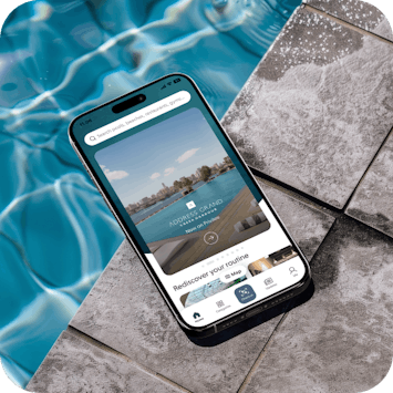 Phone pool side Phone pool side