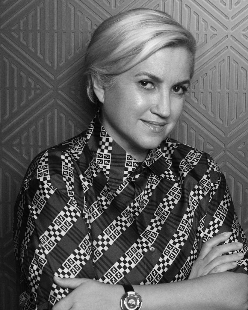 portrait de silvia venturini fendi