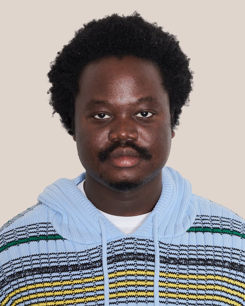 portrait of Jacques Agbobly from Agbobly