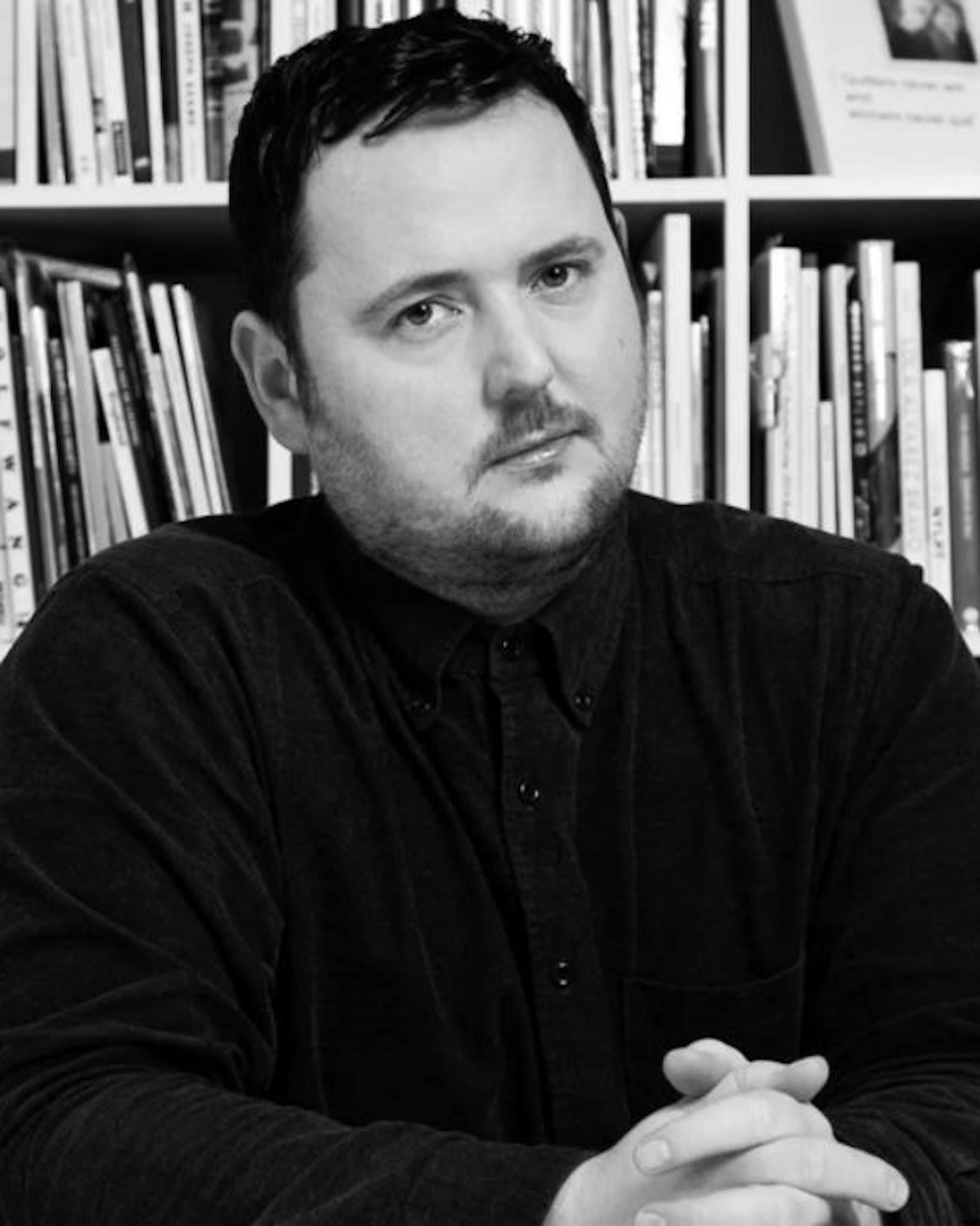 Portrait de Christopher Shannon, fondateur de Christopher Shannon.