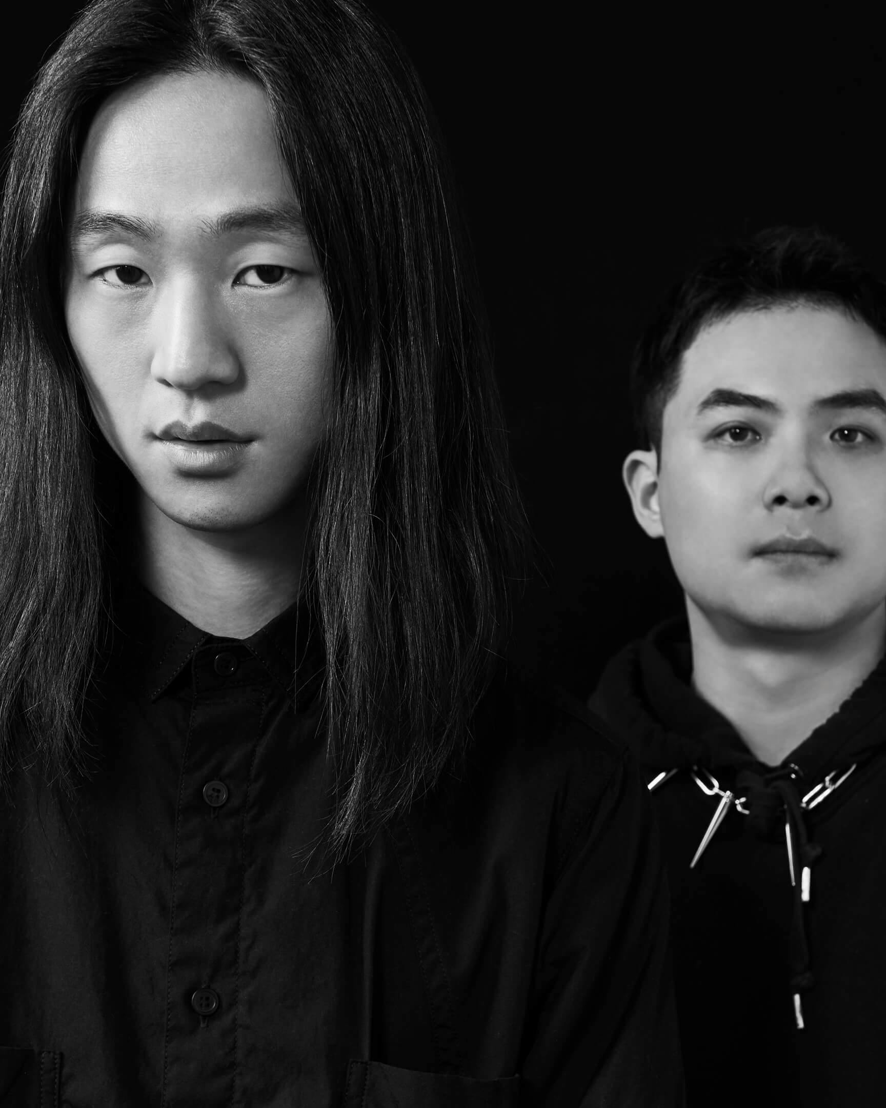 Portrait de Kanghyuk Choi & Sanglak Shon, fondateurs de Kanghyuk.