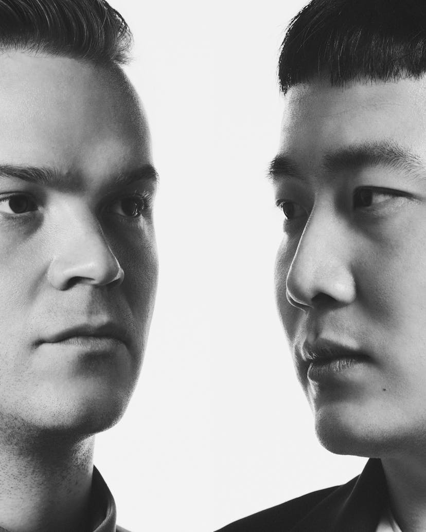 Portrait de Erik Litzén & Samuel Yang, fondateurs de SAMUEL GUÌ YANG.