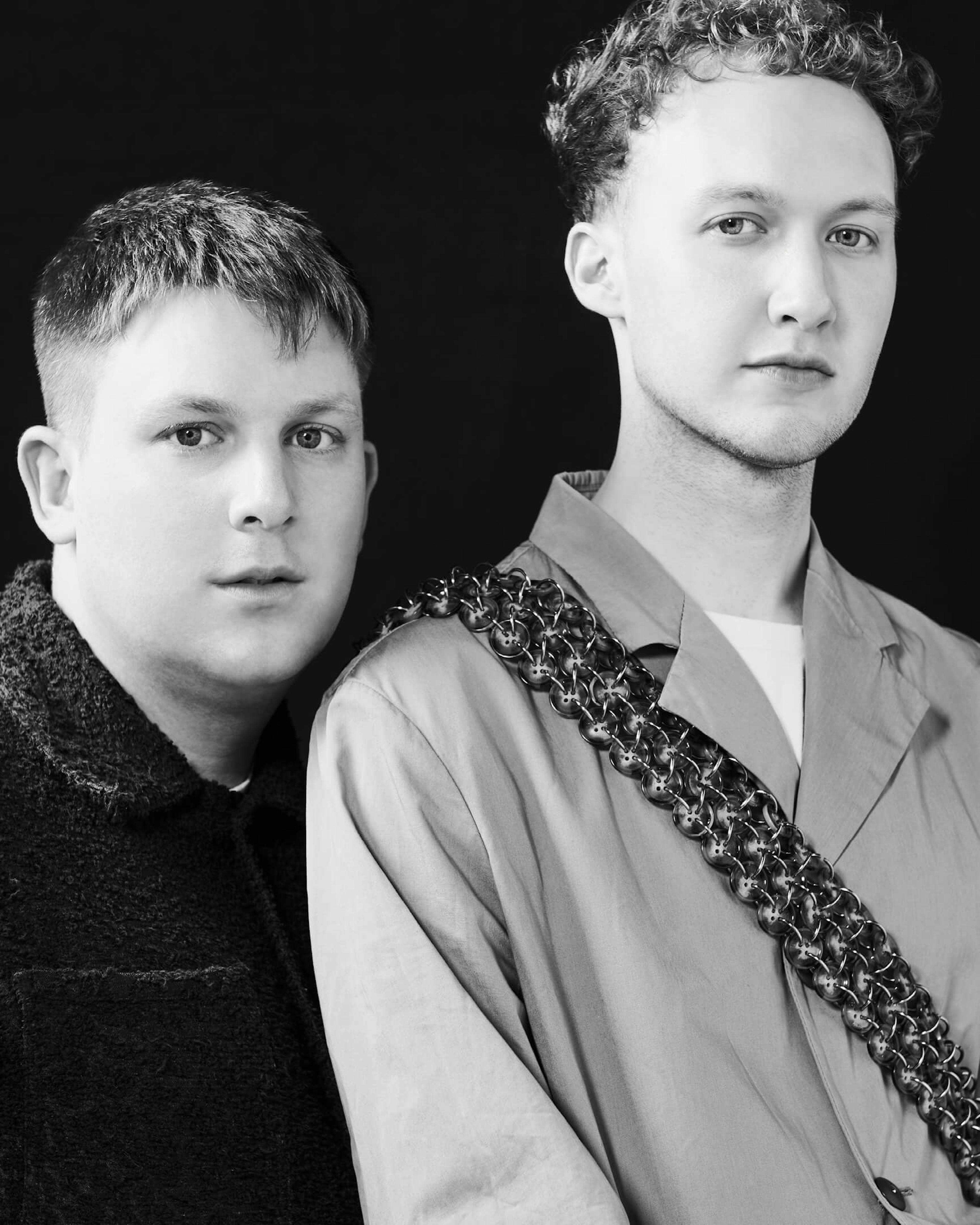 Portrait de Stefan Cooke & Jake Burt, fondateurs de STEFAN COOKE.