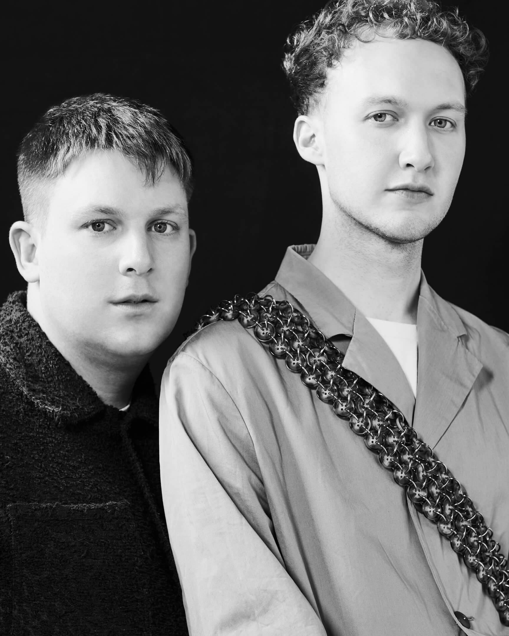 Portrait de Stefan Cooke & Jake Burt, fondateurs de STEFAN COOKE.