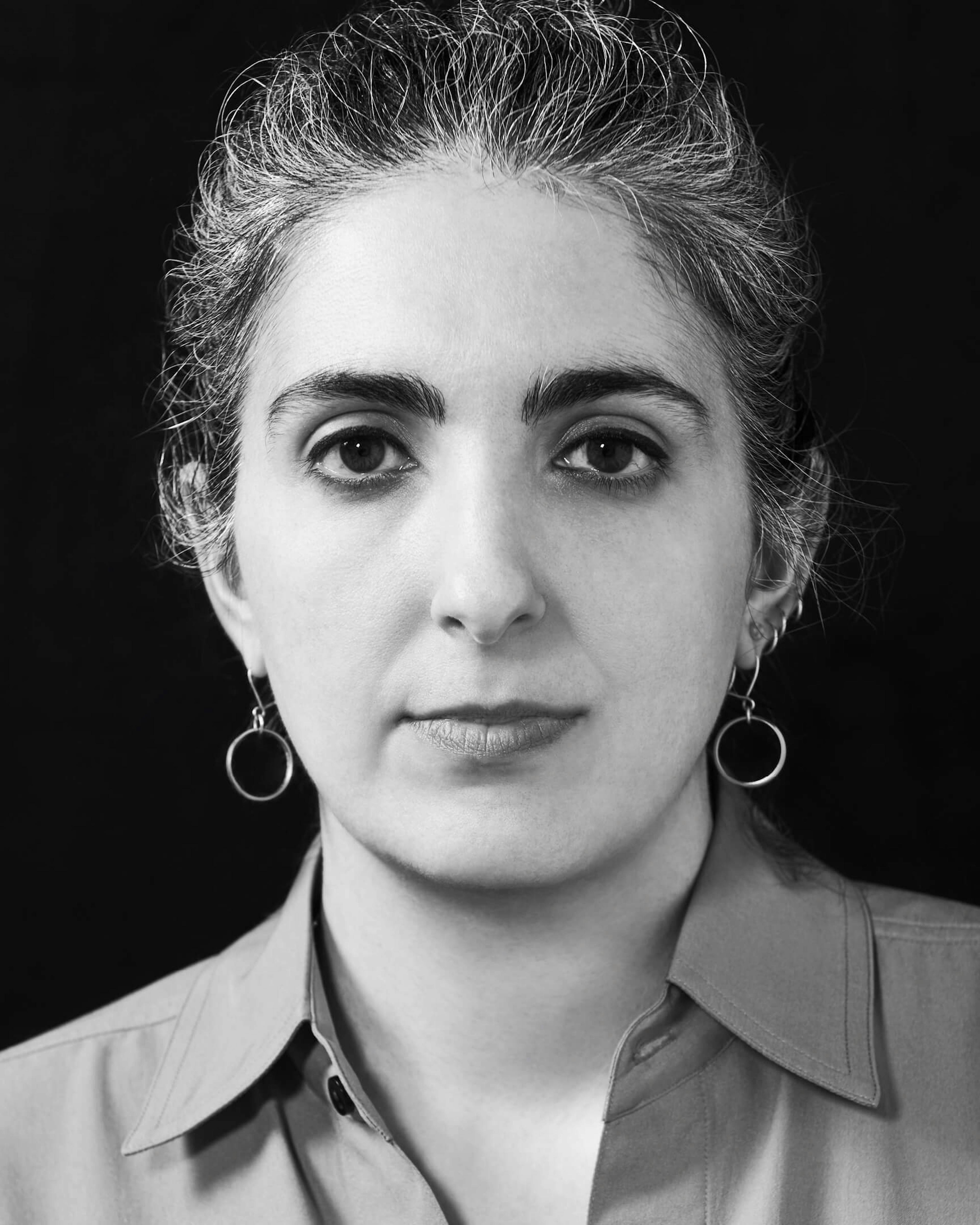 Portrait de Eftychia Karamolegkou, fondatrice de EFTYCHIA.