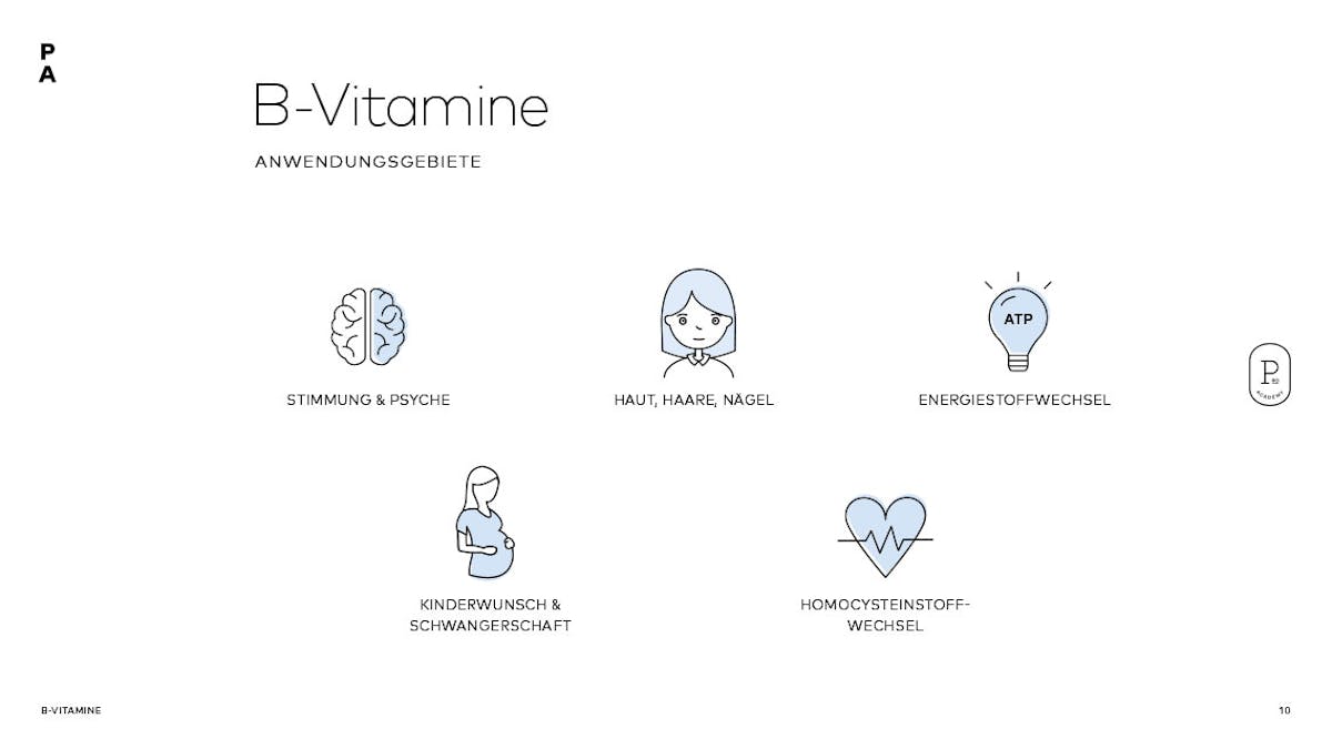   Von Psyche bis Homocystein: Die vielfältigen Anwendungsgebiete von B-Vitaminen