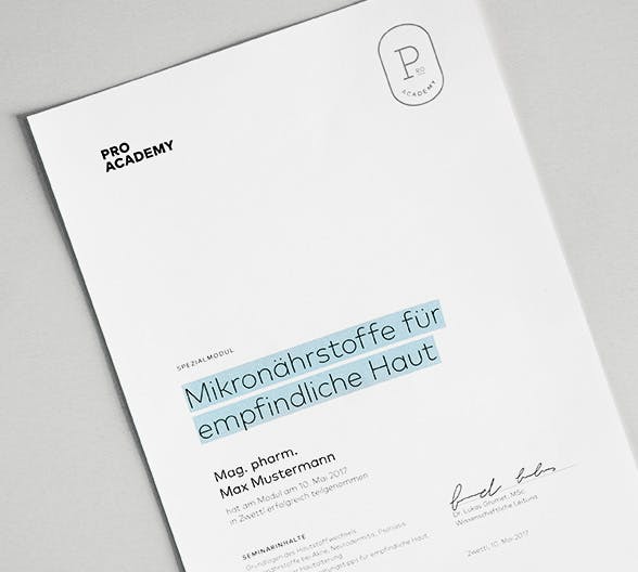 Zertifikat