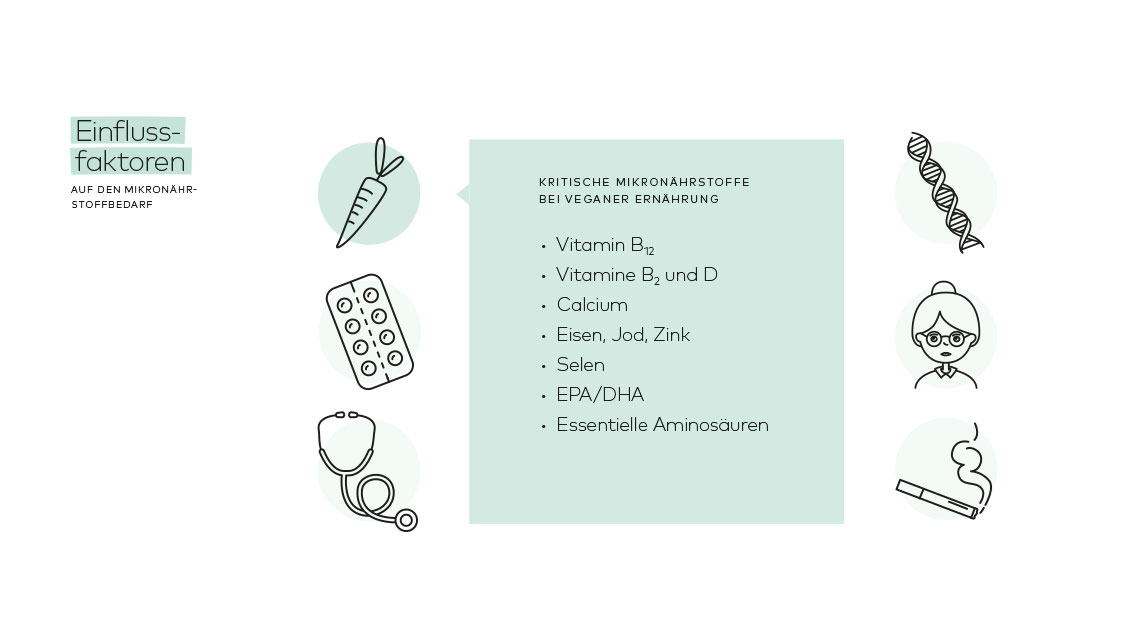 Einflussfaktoren auf den Mikronährstoffbedarf