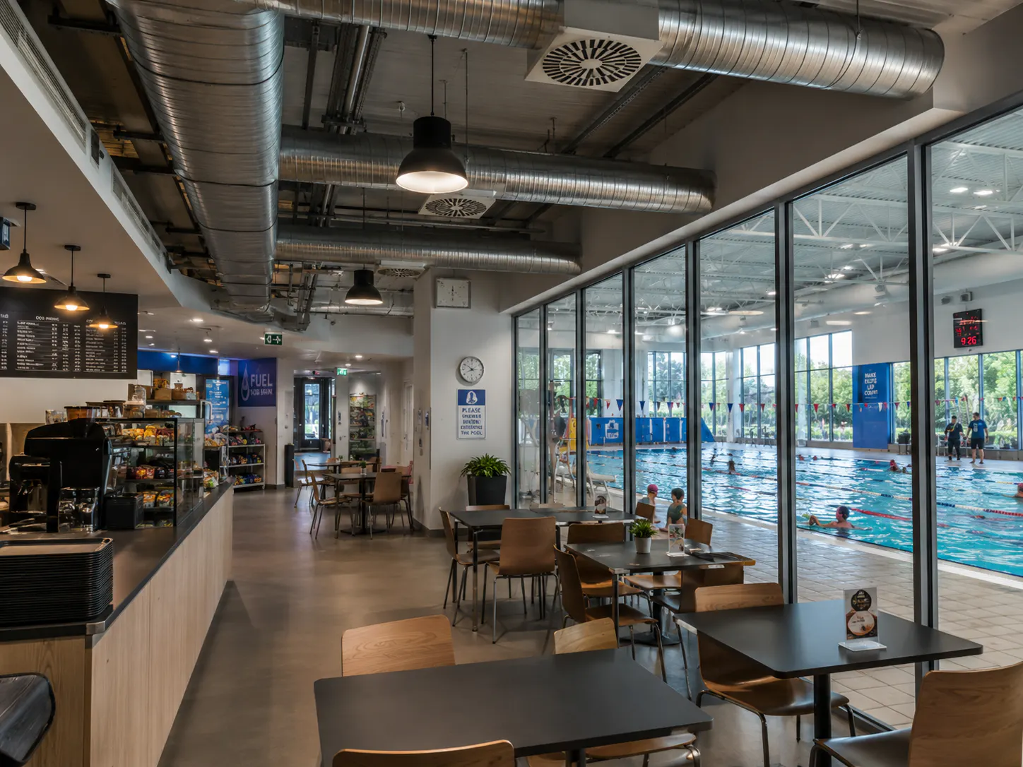 Energiezuinige ventilatie recreatieruimte