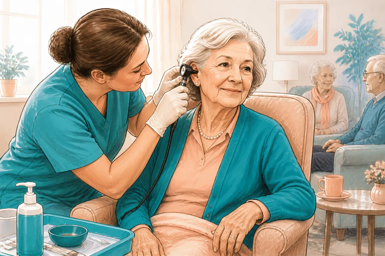 Why ear health checks matter in care homes