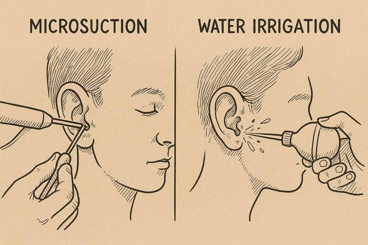 Microsuction Vs Water Irrigation