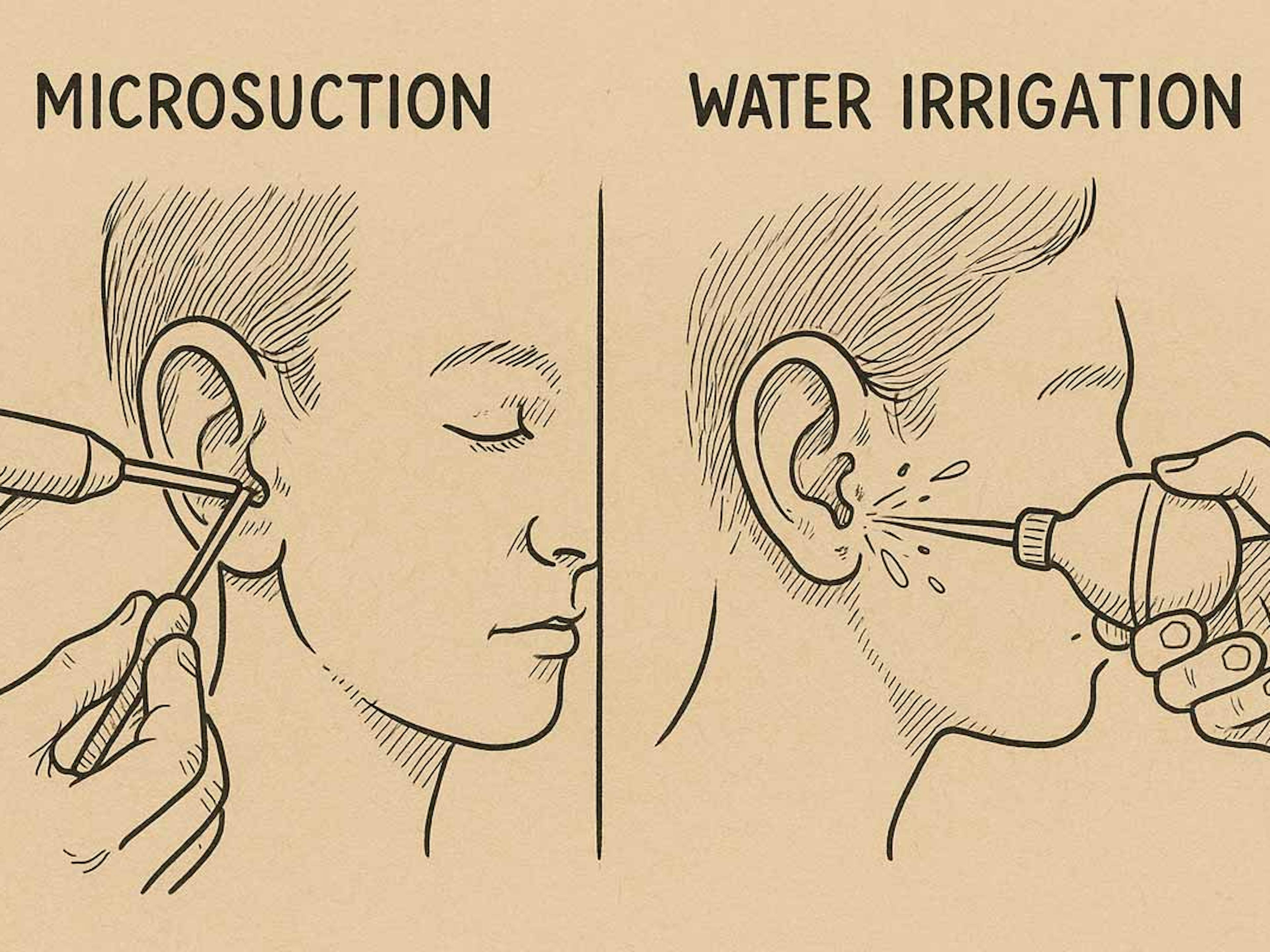 Microsuction Vs Water Irrigation