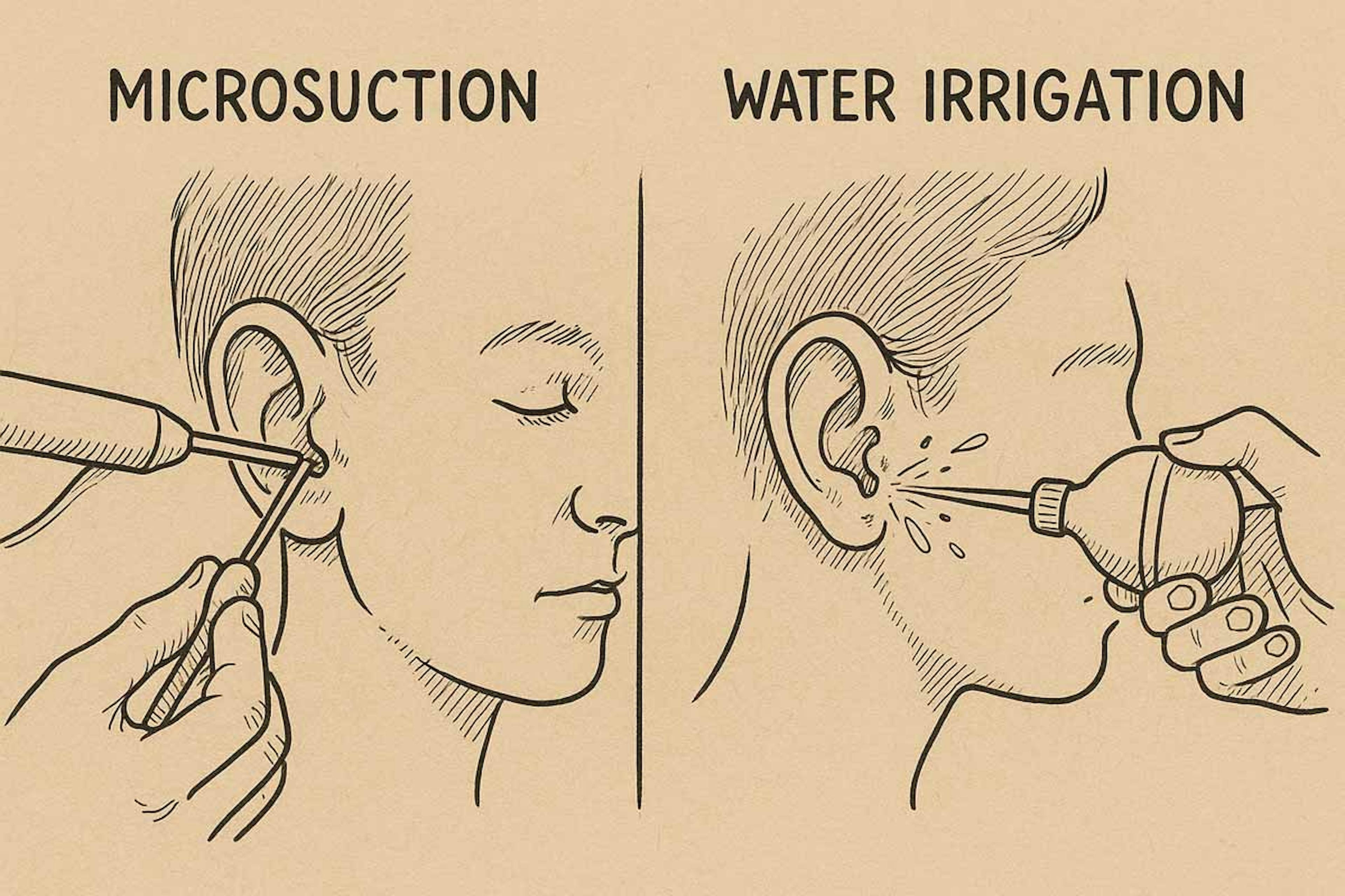 Microsuction Vs Water Irrigation