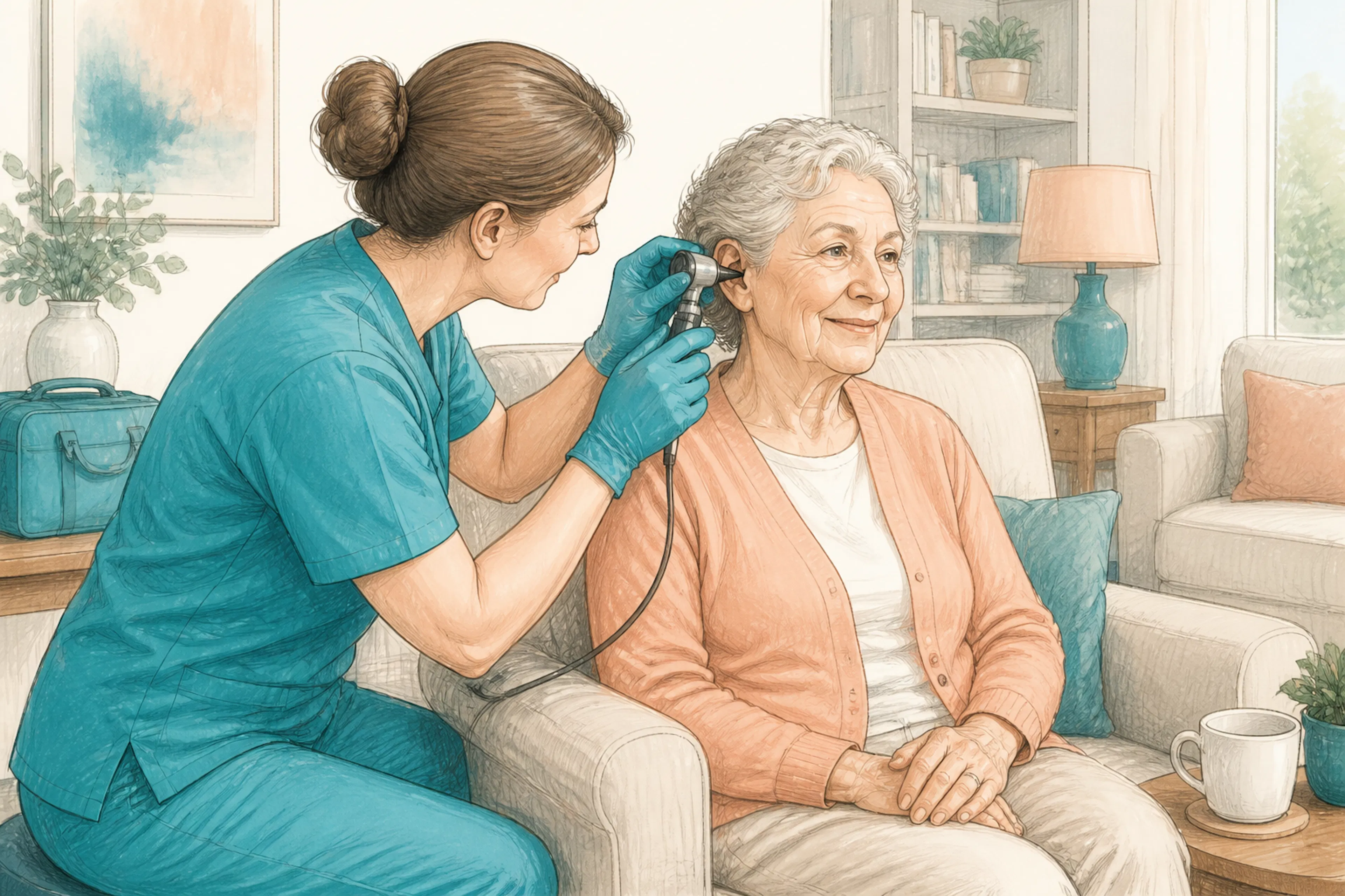 Home visit earwax removal for older adults in Bristol