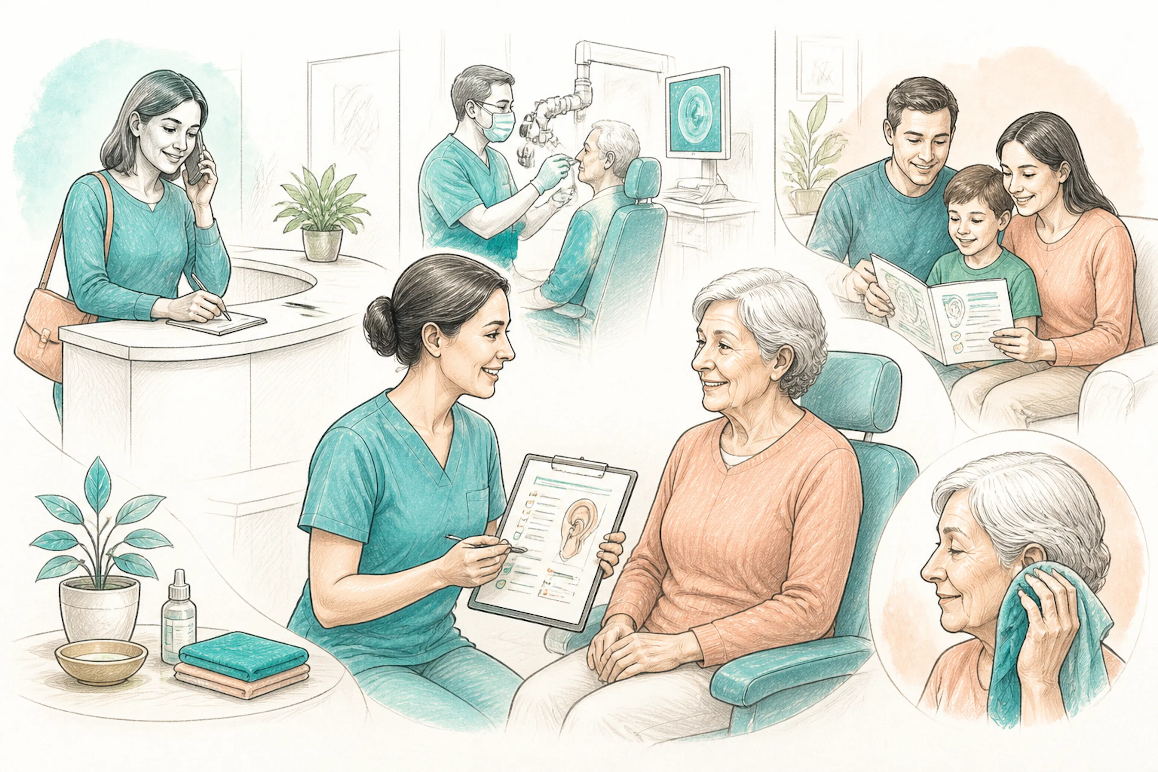 Bristol earwax removal clinic booking and aftercare information
