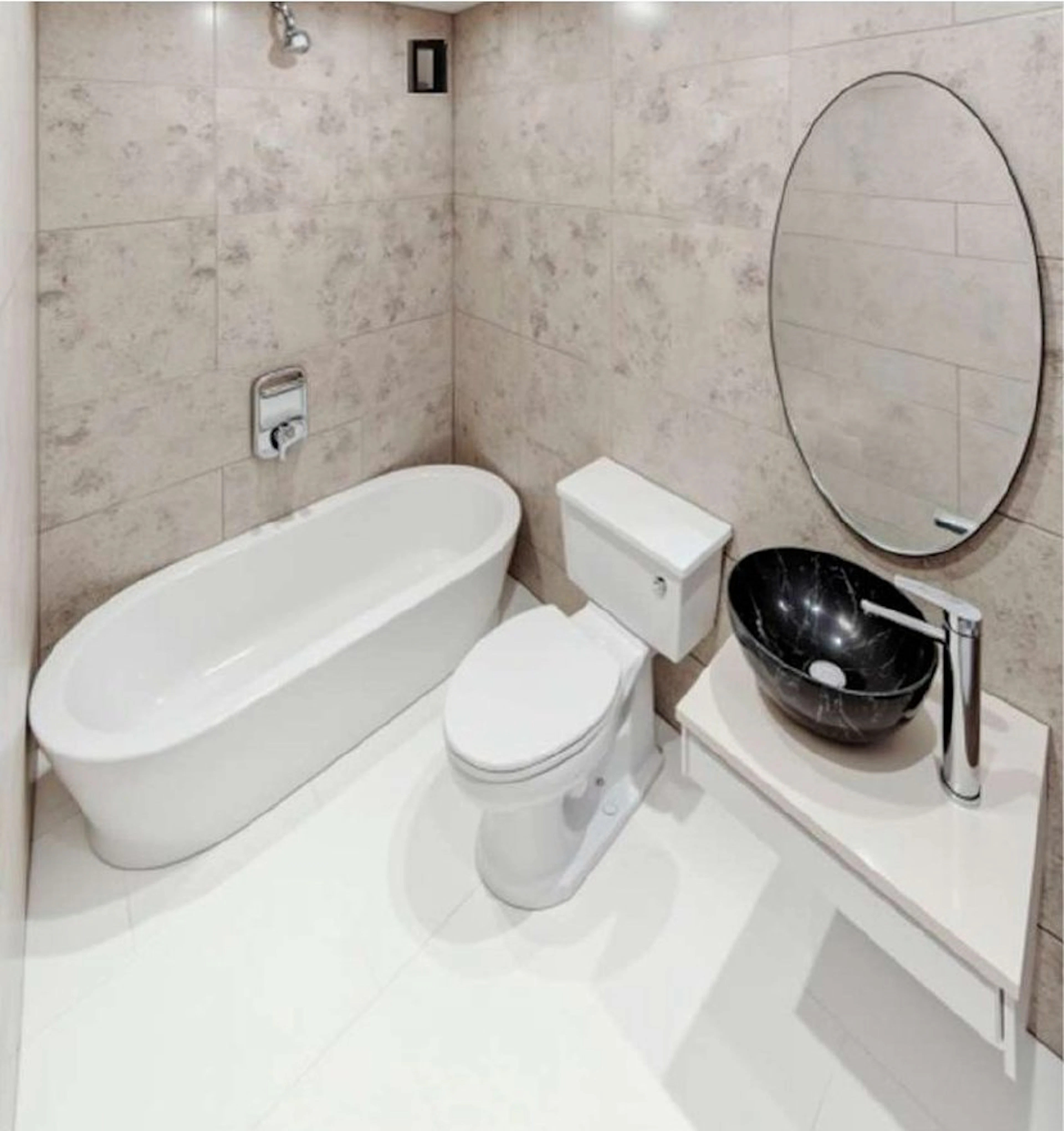 Render de un baño