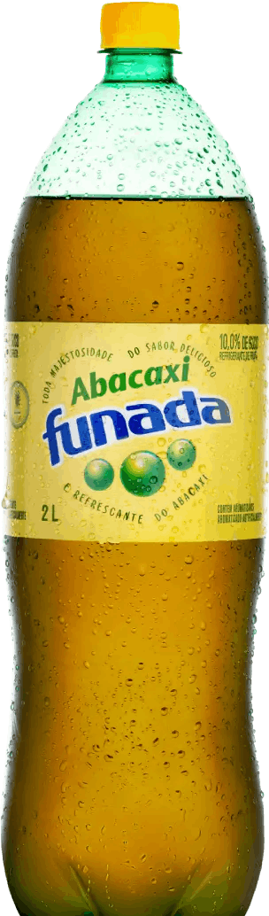 Garrafa Refrigerante Funada Abacaxi 2 L