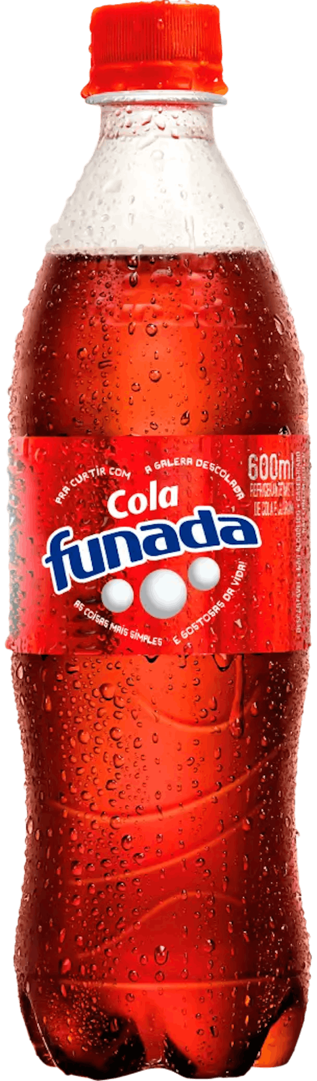 Garrafa Refrigerante Funada Cola 600 ml