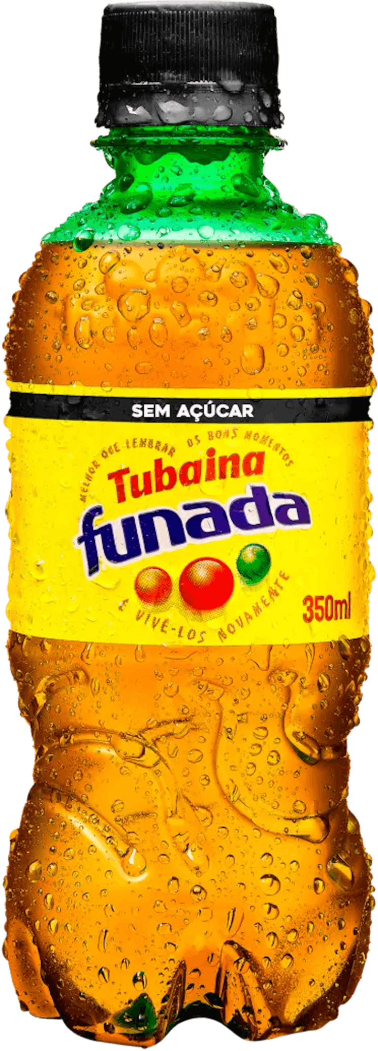 Garrafa Refrigerante (S/ Açúcar) Funada Tubaína Pet 350 ml