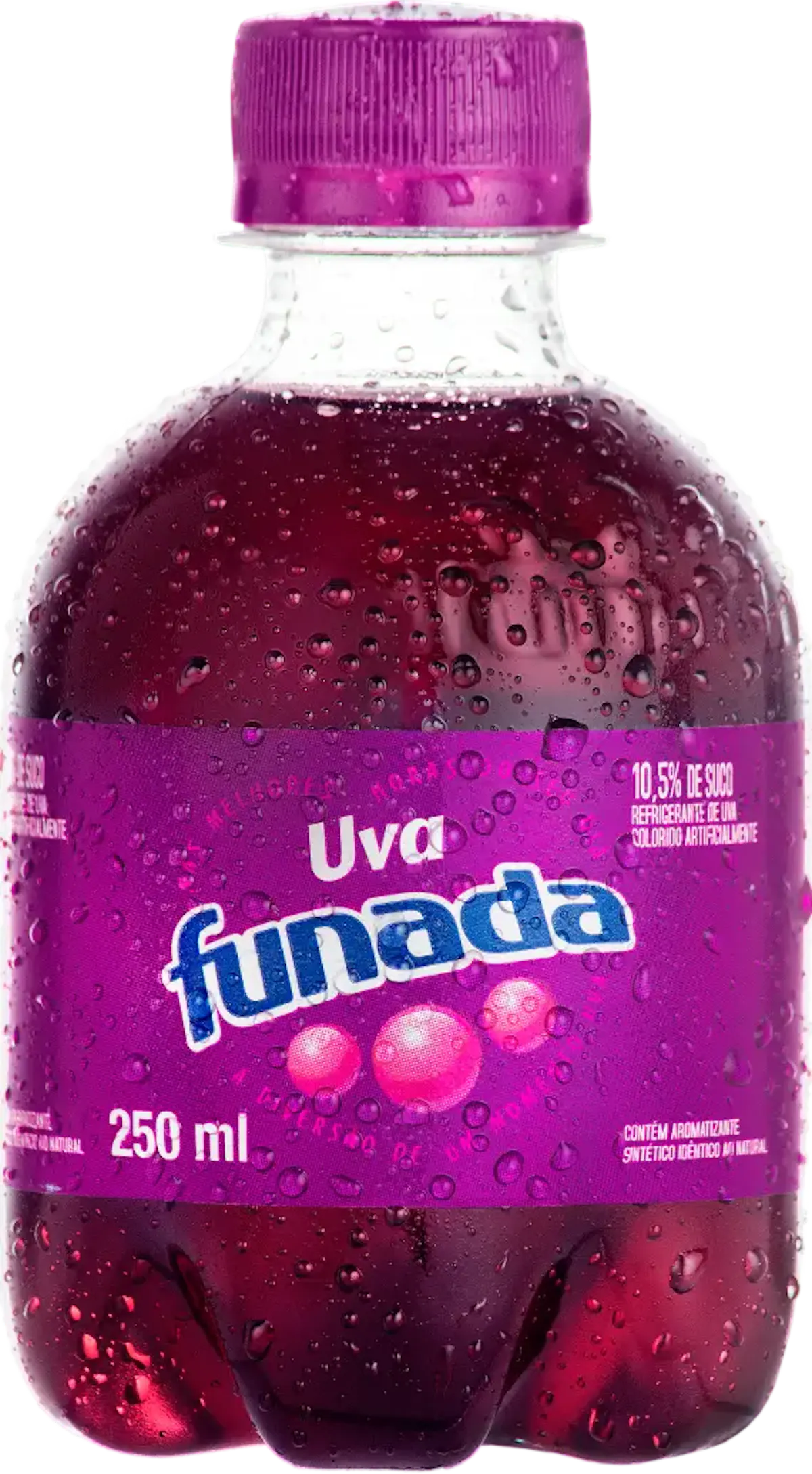 Garrafa Refrigerante Funada Uva Pet 250 ml