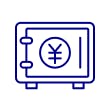 金庫 アイコン