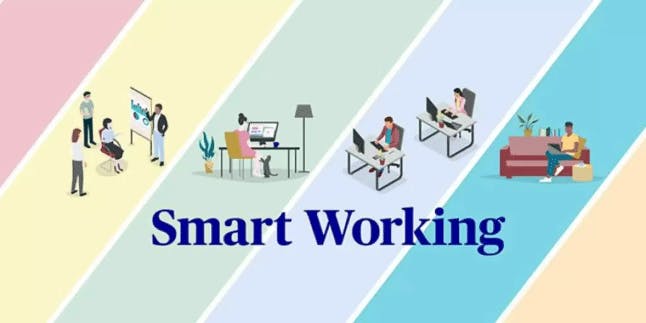 柔軟な働き方「スマートワーキング」を実践