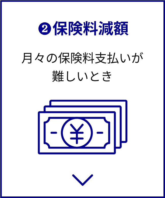 保険料減額