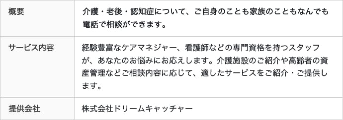 仕事と介護の両立支援サポート