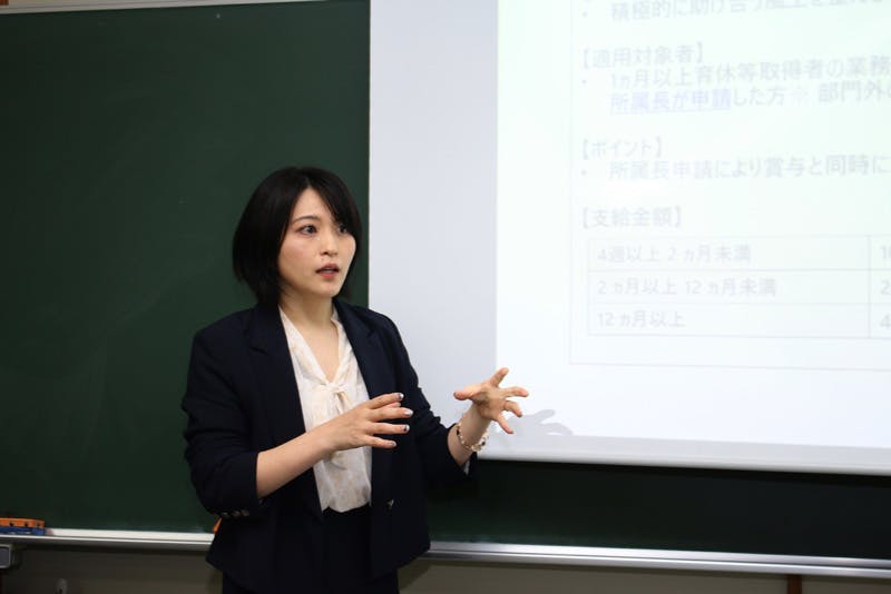 都築電気株式会社 人事部 担当課長　奥野 洋子さん