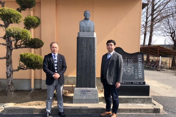 （写真左より）林FA��、佐藤先生