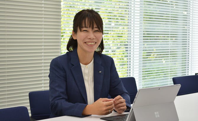 インタビュー風景