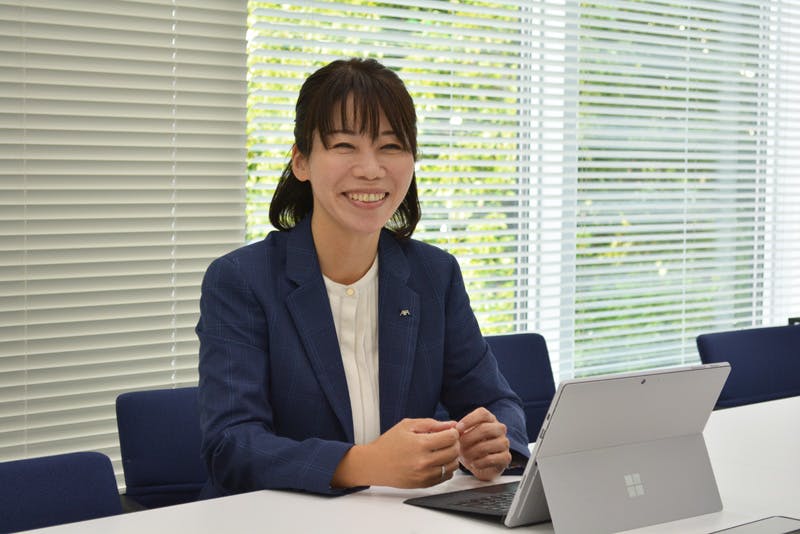 インタビュー風景