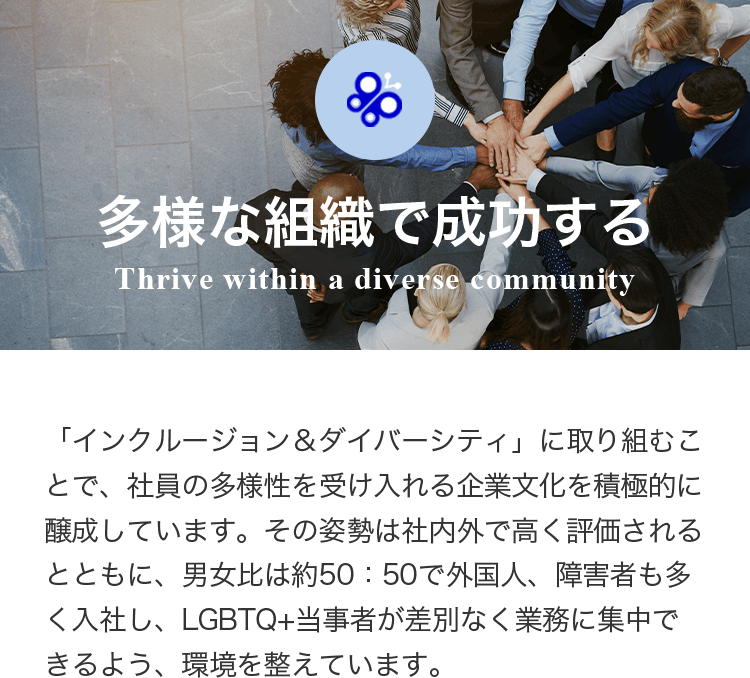 多様な組織で成功する