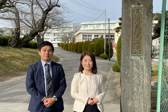 （写真左より）松村FA、和田FA