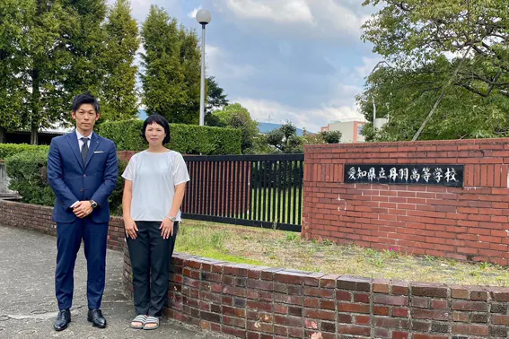 小川FA（写真左）と小池先生（写真右）