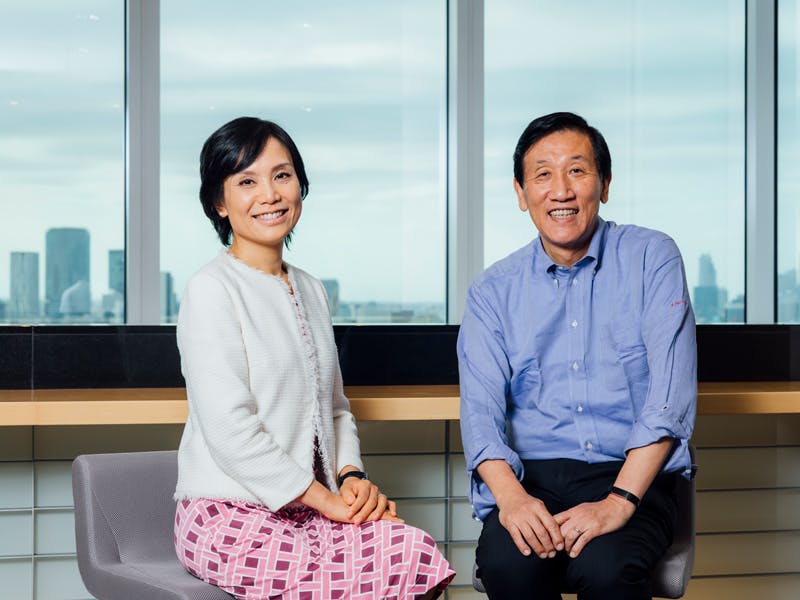 小林りん氏、安渕聖司氏