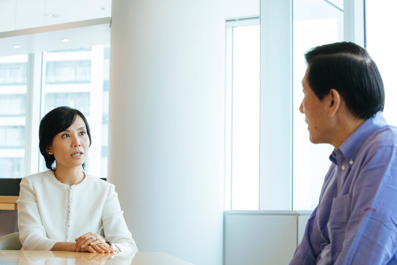 小林りん氏、安渕聖司氏