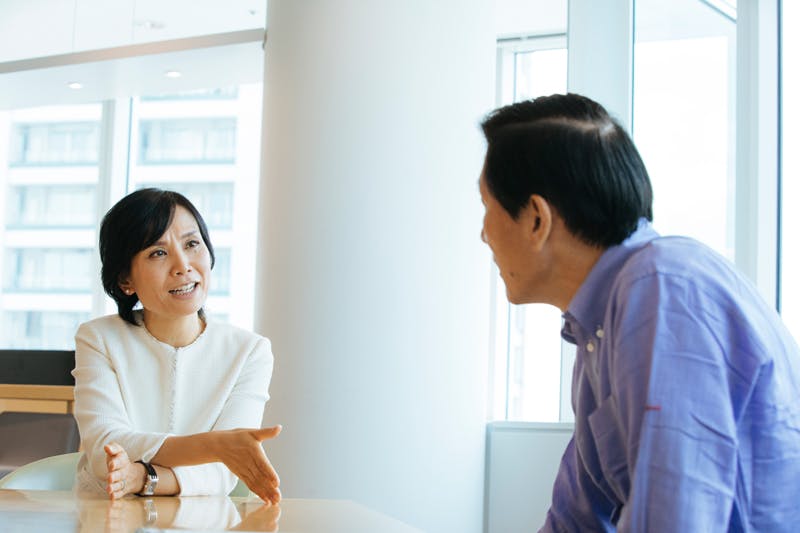 小林りん氏、安渕聖司氏