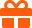Orange Gift Icon