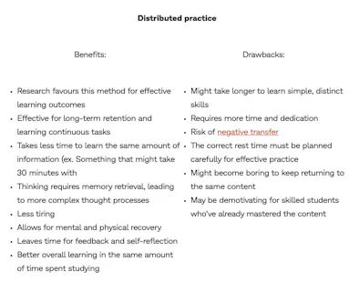 Whichever practice you use would largely depend on the desired outcome ...