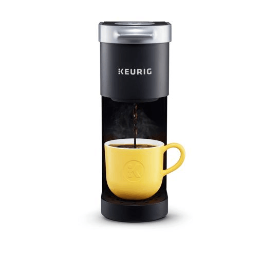 Black Keurig coffee machine