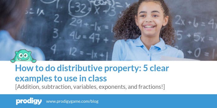 How to do distributive property: 5 clear examples