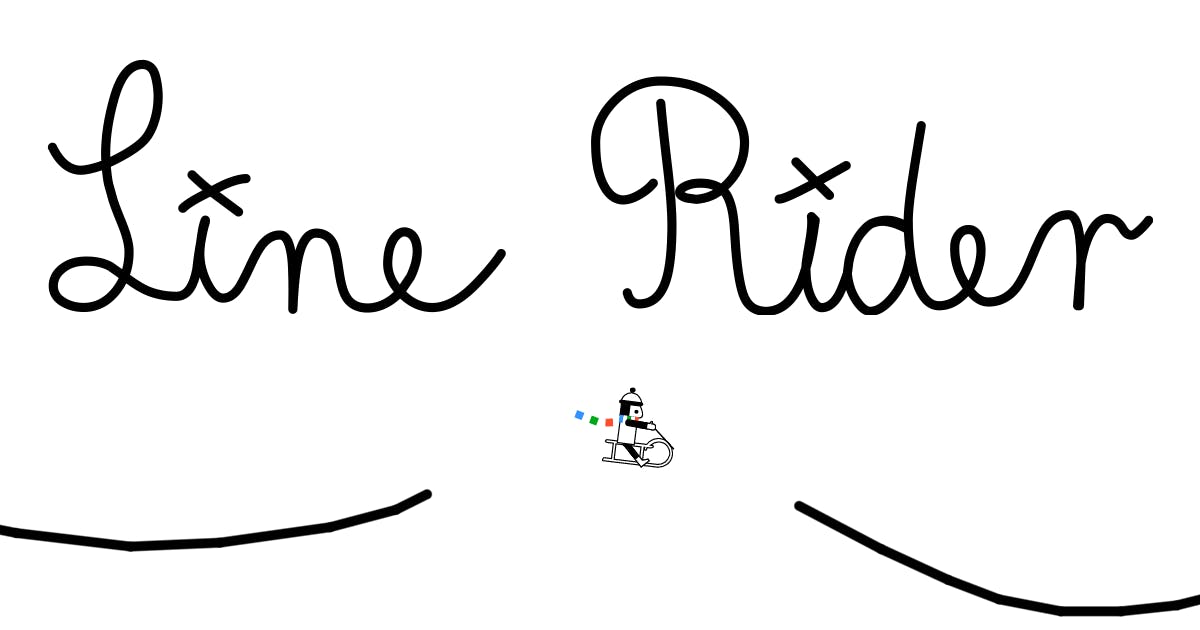 Line Rider, een browser-gebaseerd spel