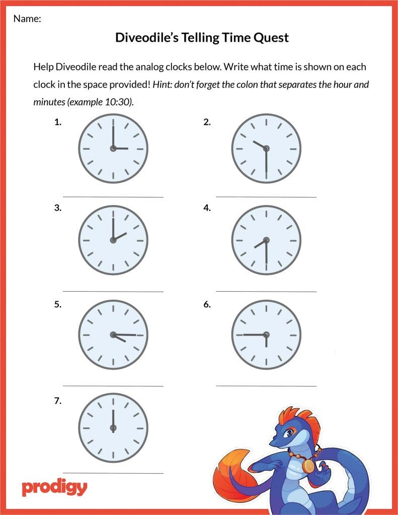 telling time worksheets 20 effective practice materials