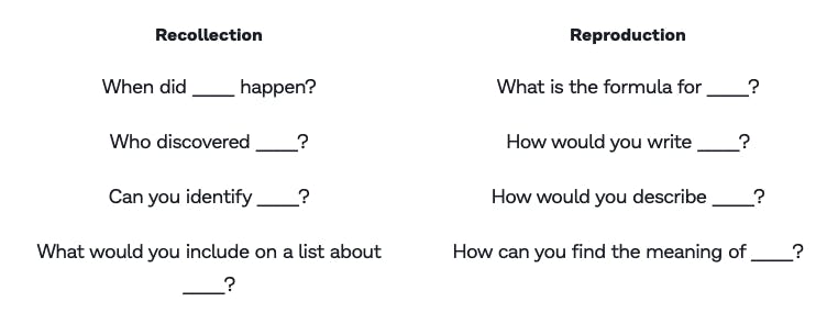 depth critical thinking examples