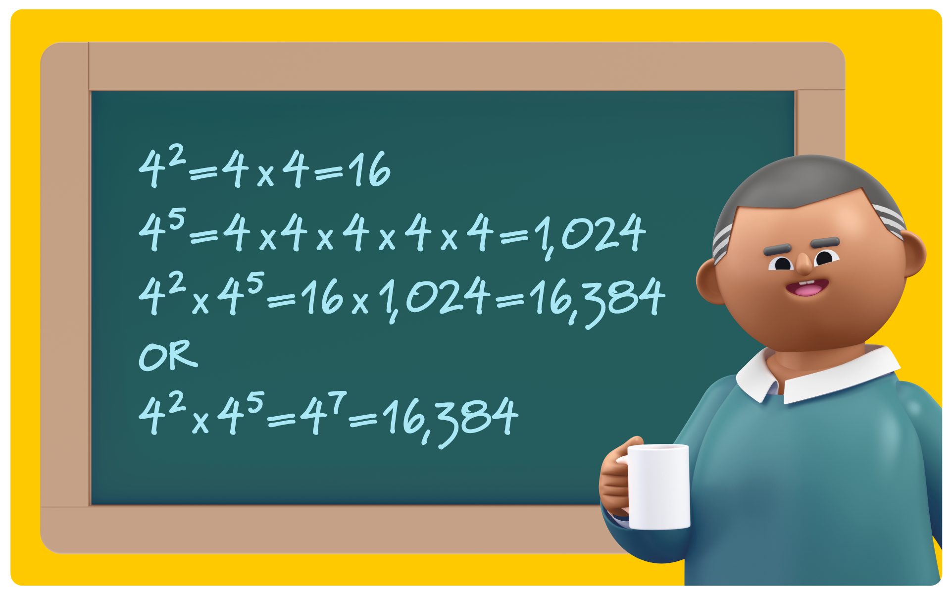 Exponents Examples 8th Grade